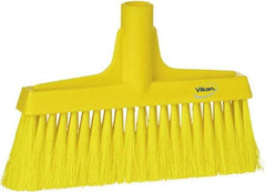 Vikan - 6-3/4" OAL Polyester Bristle Lobby Broom - 3" Bristle Length, 9-1/2" Wide - Exact Tool & Supply