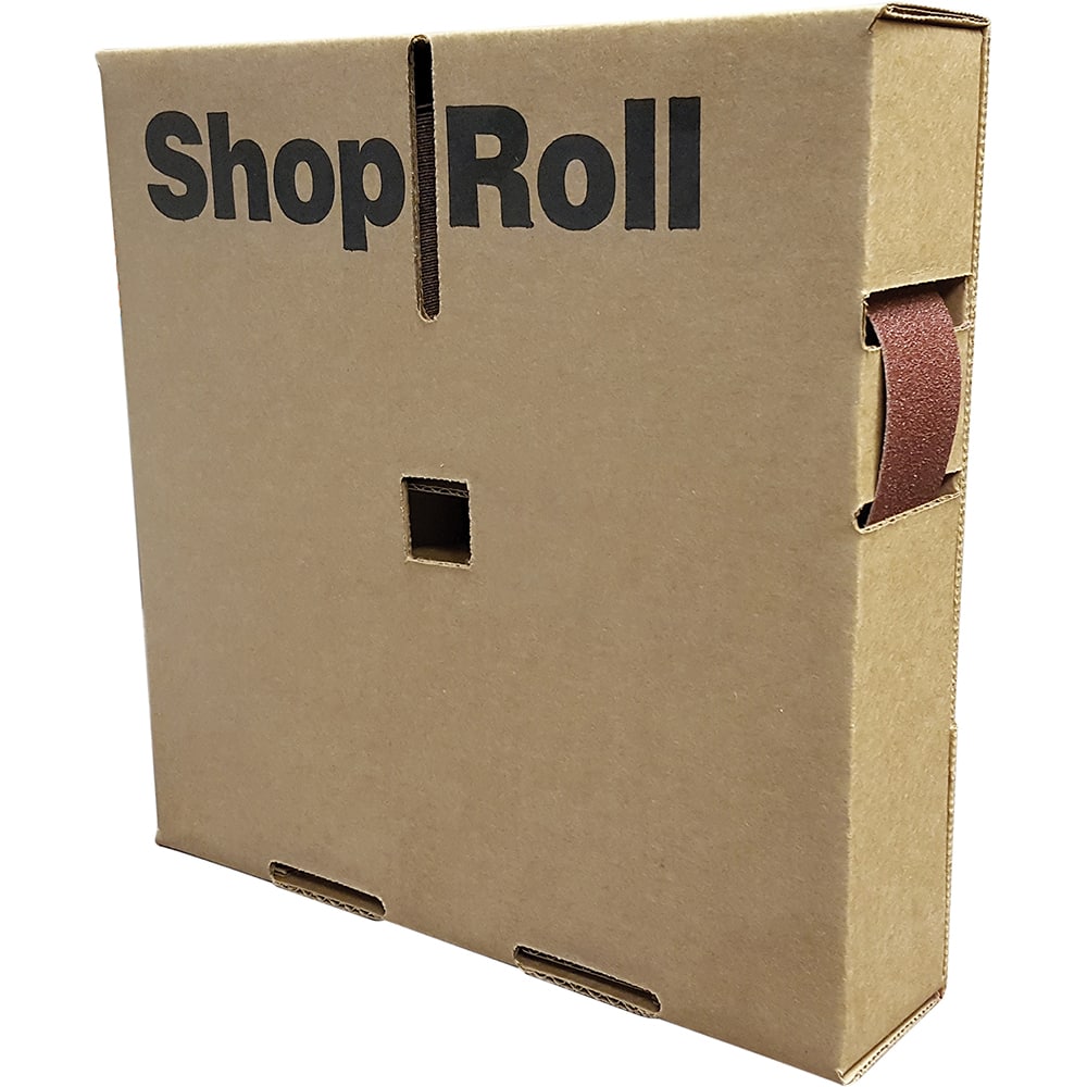 Superior Abrasives - Shop Rolls; Abrasive Material: Aluminum Oxide ; Roll Width (Inch): 1-1/2 ; Roll Length (yd): 50.00 ; Grit: 50 ; Backing Material: Cloth ; Backing Weight: J - Exact Tool & Supply