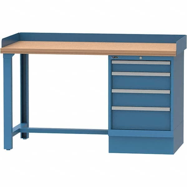 LISTA - Stationary Workstations Type: Work Bench Load Capacity (Lb.): 1,000 - Exact Tool & Supply