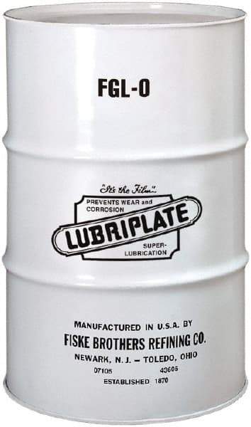 Lubriplate - 400 Lb Drum Aluminum General Purpose Grease - White, Food Grade, 335°F Max Temp, NLGIG 0, - Exact Tool & Supply
