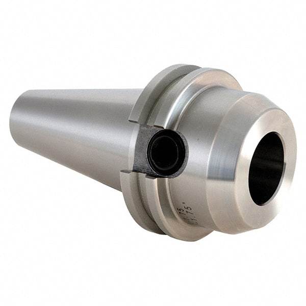 Techniks - CAT40 Taper Shank 1/4" Hole End Mill Holder/Adapter - 25/32" Nose Diam, 1-3/4" Projection - Exact Tool & Supply