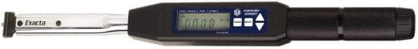 Sturtevant Richmont - 1/2" Drive, 203 Nm Max, Electronic Torque Wrench - 0.01 Ft/Lb Graduation, 19-1/2" OAL - Exact Tool & Supply