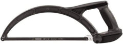 Stanley - 12" Hacksaw - 4" Throat Depth, High Impact Polypropylene Handle, Closed Grip Handle - Exact Tool & Supply