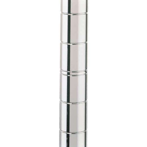 Metro - 1" Wide x 33" High x 1" Long Open Shelving Mobile Shelving Post - Exact Tool & Supply