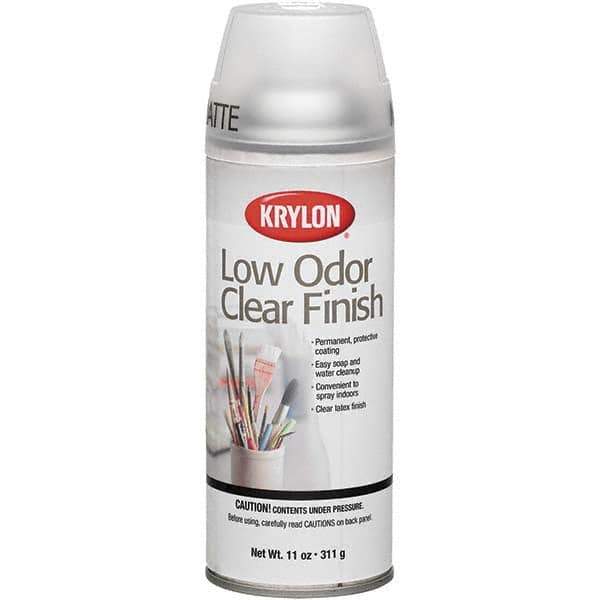 Krylon - Clear, Matte, Protective Coating Spray Paint - 11 oz Container - Exact Tool & Supply