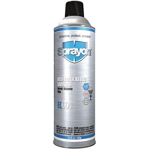 Sprayon - 20 oz Red Insulating Varnish - 20 Ounce Container - Exact Tool & Supply