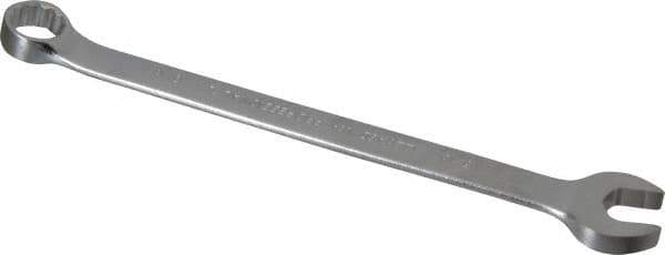 Proto - 13/16" 12 Point Offset Combination Wrench - 15° Offset Angle, 11-7/8" OAL, Steel, Satin Finish - Exact Tool & Supply