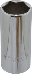 Proto - 15/16", 3/8" Drive, Deep Hand Socket - 6 Points, 2-3/4" OAL, Chrome Finish - Exact Tool & Supply