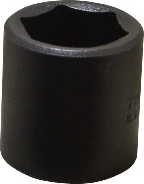 Proto - 3/8" Drive 13/16" Standard Impact Socket - 6 Points, 1-7/32" OAL - Exact Tool & Supply
