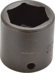 Proto - 3/8" Drive 15/16" Standard Impact Socket - 6 Points, 1-11/32" OAL - Exact Tool & Supply