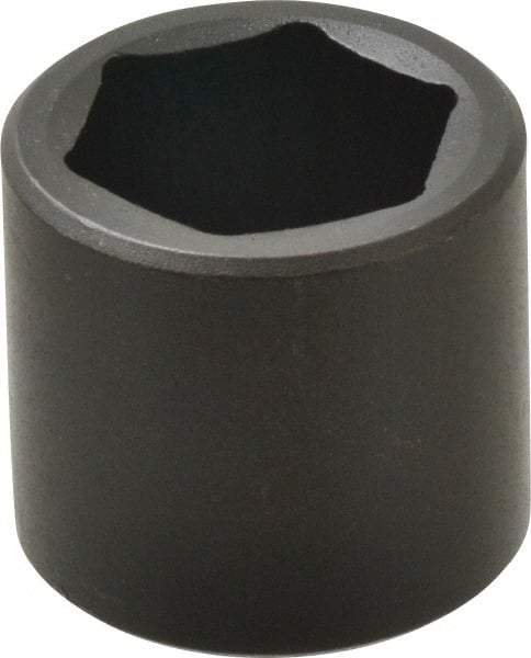 Proto - 3/8" Drive 1" Standard Impact Socket - 6 Points, 1-11/32" OAL - Exact Tool & Supply