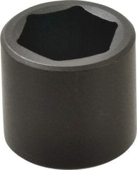 Proto - 3/8" Drive 1" Standard Impact Socket - 6 Points, 1-11/32" OAL - Exact Tool & Supply
