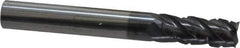 ProMax - 5/16" Diam, 3/4" LOC, 4 Flute Solid Carbide Roughing & Finishing Square End Mill - AlTiN Finish, 2-1/2" OAL, 5/16" Shank Diam, Straight Shank, 40° Helix, Centercutting, Regular Length - Exact Tool & Supply