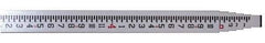 CST/berger - Optical Level Fiberglass Telescoping Rod - 5 Sections, 16 Ft. Overall Length - Exact Tool & Supply