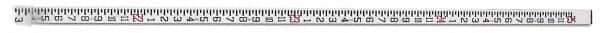 CST/berger - Optical Level Fiberglass Telescoping Rod - 6 Sections, 25 Ft. Overall Length - Exact Tool & Supply
