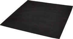 Made in USA - 12" Long, 12" Wide, 1/8" Thick, Neoprene Rubber Foam Sheet - 45 to 55 Durometer, Black, -20 to 180°F, 1,000 psi Tensile Strength, Plain Backing, Stock Length - Exact Tool & Supply