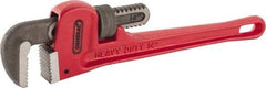 General - 14" Cast Iron Straight Pipe Wrench - 2" Pipe Capacity - Exact Tool & Supply