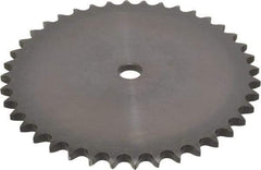 Browning - 40 Teeth, 5/8" Chain Pitch, Chain Size 50, "A" Plate Roller Chain Sprocket - 3/4" Bore Diam, 7.966" Pitch Diam, 8.32" Outside Diam - Exact Tool & Supply