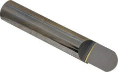 Accupro - 1/2 Inch Diameter, 3 Inch Overall Length, 5/8 Inch Split Length, Solid Carbide, Full Radius Split End Carbide Blank - Single End - Exact Tool & Supply