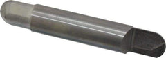 Accupro - 1/2 Inch Diameter, 3 Inch Overall Length, 5/8 Inch Split Length, Solid Carbide, Full Radius Split End Carbide Blank - Double End - Exact Tool & Supply