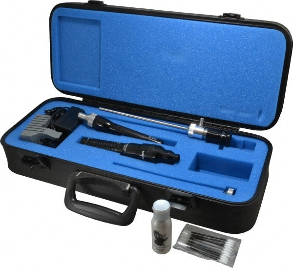 Gradient Lens - 0.073 Inch Diameter x 5 Inch Long Scope, 25x Magnification, Rigid Borescope Kit - Exact Tool & Supply