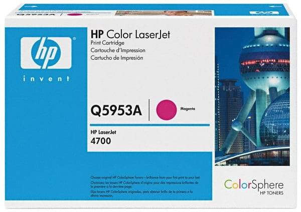 Hewlett-Packard - Magenta Toner Cartridge - Use with HP Color LaserJet 4700, 4700n, 4700dn, 4700dtn, 4700ph+. - Exact Tool & Supply