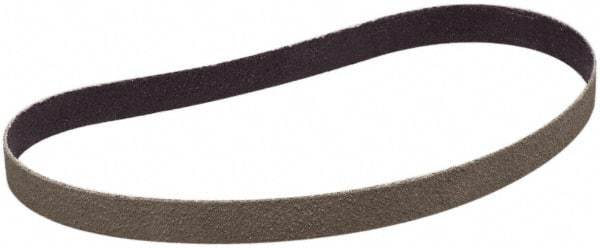 3M - 1/2" Wide x 24" OAL, 45 Trizact Grit, Aluminum Oxide Abrasive Belt - Aluminum Oxide, Extra Fine, Coated, X Weighted Cloth Backing, Series 237AA - Exact Tool & Supply