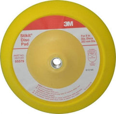 3M - 8" Diam Adhesive/PSA Disc Backing Pad - Medium Density, 3,000 RPM - Exact Tool & Supply
