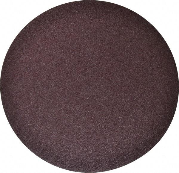 3M - 10" Diam, 36 Grit Aluminum Oxide Adhesive PSA Disc - Very Coarse Grade, X Weighted Cloth Backing, For Bench Top Motors, Random Orbital Sanders - Exact Tool & Supply