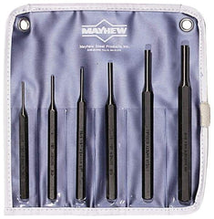 Mayhew - 6 Piece Pin Punch Set - Exact Tool & Supply