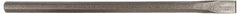 Mayhew - 12" OAL x 1" Blade Width Cold Chisel - 1" Tip - Exact Tool & Supply
