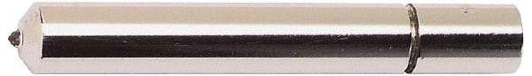 Value Collection - 1/4 Carat Single Point Diamond Dresser - 3" Long x 7/16" Shank Diam - Exact Tool & Supply