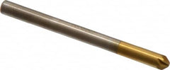 Melin Tool - 1/8" Head Diam, 1/8" Shank Diam, 6 Flute 90° Cobalt Countersink - Exact Tool & Supply