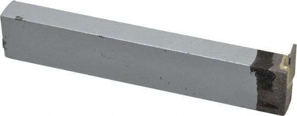 Accupro - 3/4 x 3/8" Shank, Cutoff & Grooving Single Point Tool Bit - GR-046002, Grade Micrograin, 0.046" Groove Width, 0.15" Depth of Cut - Exact Tool & Supply