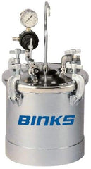 Binks - Paint Sprayer Pressure Tank - 2.8 Gallon PT ASME Tank 1 Regulator, Compatible with Pressure Tank and Spray Guns - Exact Tool & Supply