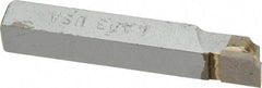 Accupro - 2-1/2 Inch Long, 3/32 Inch Radius, Right Hand, Concave, RAD Style Radius Cutting Tool Bit - 3/8 Inch Long Tip, 3/32 Inch Thick, 3/8 Inch Shank Square, Carbide Tip - Exact Tool & Supply