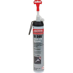 Loctite - Can Clear RTV Silicone Sealant - 190ML CLR AEROSOL RTV SILICONE SEALANT - Exact Tool & Supply