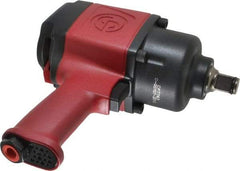 Chicago Pneumatic - 3/4" Drive, 6,300 RPM, 1,200 Ft/Lb Torque Impact Wrench - Pistol Grip Handle, 850 IPM, 7.5 CFM, 90 psi, 3/8" NPTF Inlet - Exact Tool & Supply