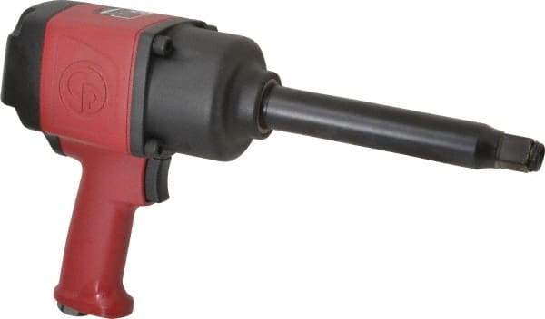 Chicago Pneumatic - 3/4" Drive, 6,300 RPM, 1,200 Ft/Lb Torque Impact Wrench - Pistol Grip Handle, 850 IPM, 7.5 CFM, 90 psi, 3/8" NPTF Inlet - Exact Tool & Supply