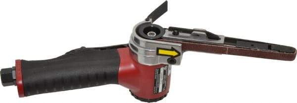 Chicago Pneumatic - 3/8 Inch, 20,000 RPM Air Belt Sander - 1/4 Inch Inlet, 13.35 CFM Air Consumption - Exact Tool & Supply