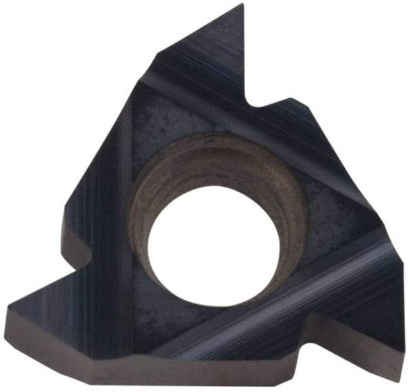 Hertel - 16ER External Right Hand 18 NPT Laydown Threading Insert - Grade HG225TR, TiAlN Coated Carbide - Exact Tool & Supply