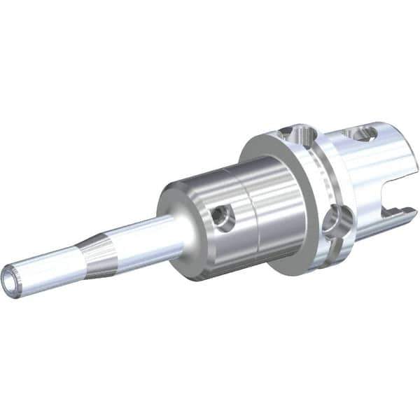 Kennametal - KM63UT Modular Connection, 6mm Hole Diam, Hydraulic Tool Holder/Chuck - 13.5mm Nose Diam, 160mm Projection, 27mm Clamp Depth, 15,000 RPM, Through Coolant - Exact Tool & Supply