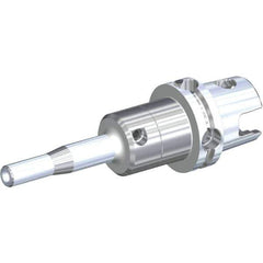 Kennametal - KM63UT Modular Connection, 6mm Hole Diam, Hydraulic Tool Holder/Chuck - 13.5mm Nose Diam, 160mm Projection, 27mm Clamp Depth, 15,000 RPM, Through Coolant - Exact Tool & Supply