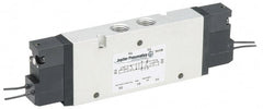 Value Collection - 24 VDC 1/8" Port Aluminum 1/8 Double Solenoid Valve - Exact Tool & Supply