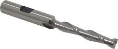 Hertel - 9/32", 1-3/4" LOC, 3/8" Shank Diam, 3-1/2" OAL, 2 Flute, Cobalt Square End Mill - Single End, Uncoated, Spiral Flute, 30° Helix, Centercutting, Right Hand Cut, Right Hand Flute - Exact Tool & Supply