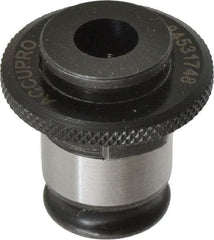 Accupro - 9mm Tap Shank Diam, 7mm Tap Square Size, M12 Tap, #1 Tapping Adapter - 0.2756" Projection, 0.6693" Tap Depth, 28.5mm OAL, 19mm Shank OD, Series WE 1 - Exact Tool & Supply