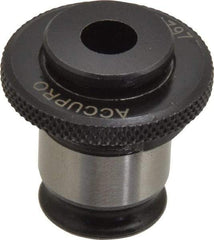 Accupro - 8mm Tap Shank Diam, 6.2mm Tap Square Size, M8 Tap, #1 Tapping Adapter - 0.2756" Projection, 0.6693" Tap Depth, 28.5mm OAL, 19mm Shank OD, Series WE 1 - Exact Tool & Supply