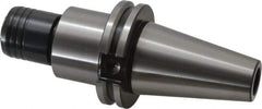 Accupro - CAT40 Taper Shank Rigid Tapping Adapter - #0 to 9/16" Tap Capacity, 87.5mm Projection, Size 1 Adapter, Quick Change, Through Coolant - Exact Tool & Supply
