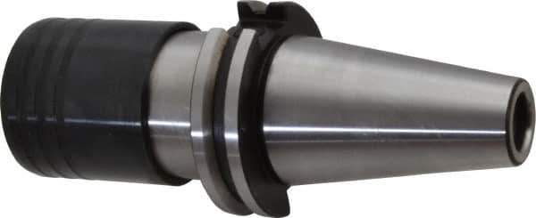 Accupro - CAT40 Taper Shank Rigid Tapping Adapter - #0 to 7/8" Tap Capacity, 90mm Projection, Size 2 Adapter, Quick Change, Through Coolant - Exact Tool & Supply