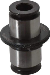 Accupro - 0.59" Tap Shank Diam, 0.442" Tap Square Size, 3/4" Tap, #2 Tapping Adapter - 0.433" Projection, 0.7874" Tap Depth, 40mm OAL, 31mm Shank OD, Through Coolant, Series WE 2 KP - Exact Tool & Supply